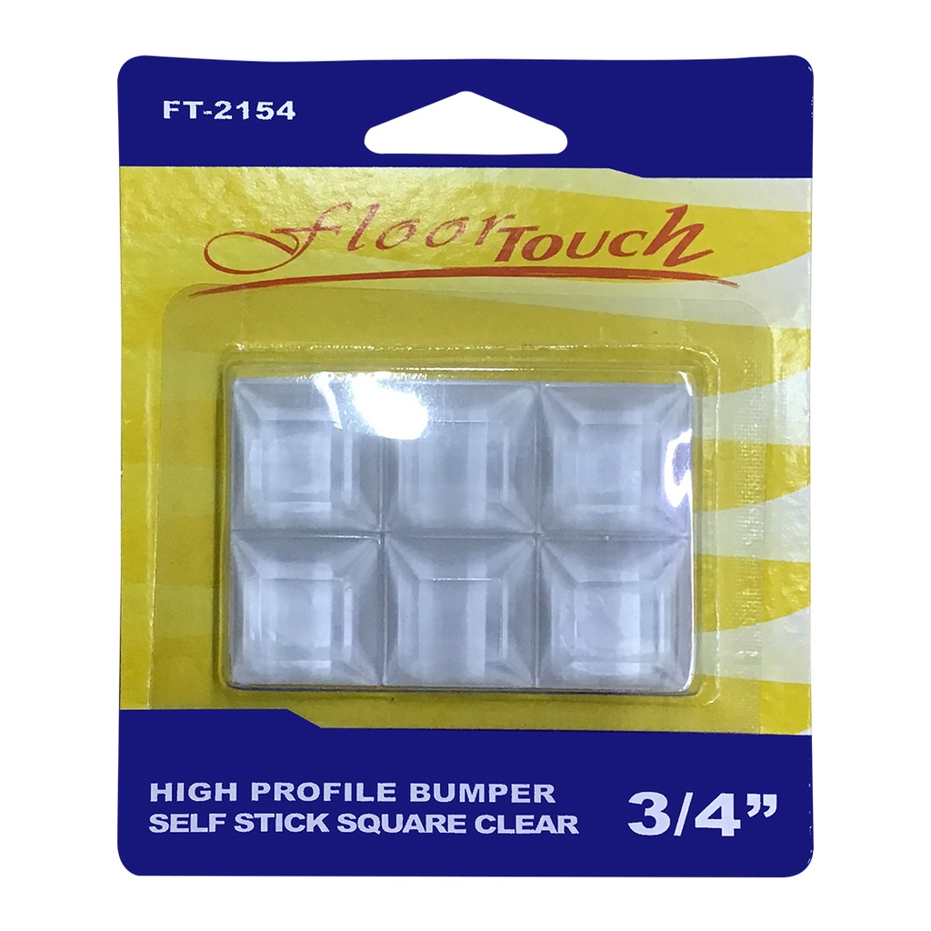 SQUARE BUMPERS 3/4 CLEAR | Ferreteria Maderas 3C